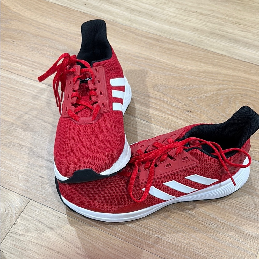Adidas Youth Red Running Shoes - Picture 6 of 11